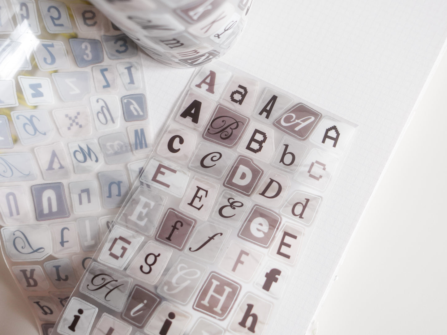 Letters Sticker Roll (Large)