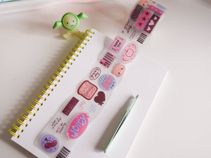 Retro Market Sticker Roll (Medium)