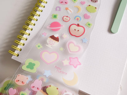 Lucky Charms Sticker Roll (Large)