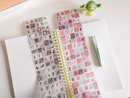 Letters Sticker Roll (Large)