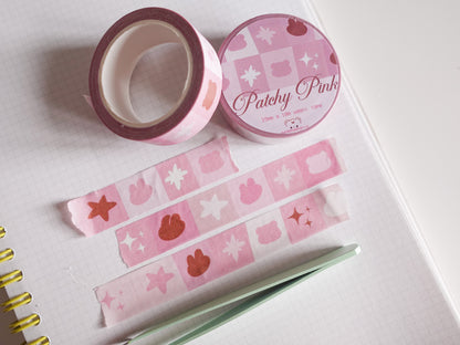 Patchy Pink Washi Tape